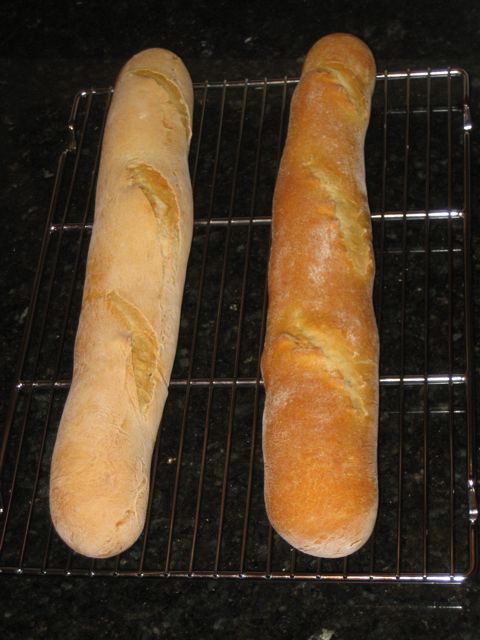 Baked french bread